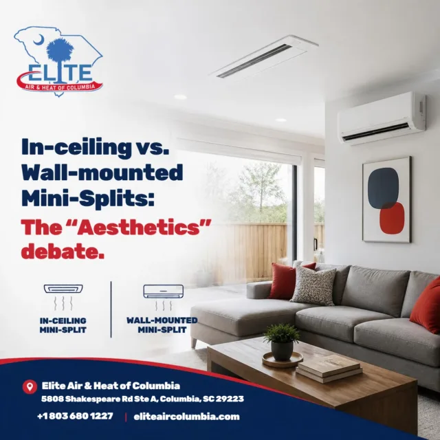 In-Ceiling vs. Wall-Mounted Mini-Splits: The “Aesthetics” Debate