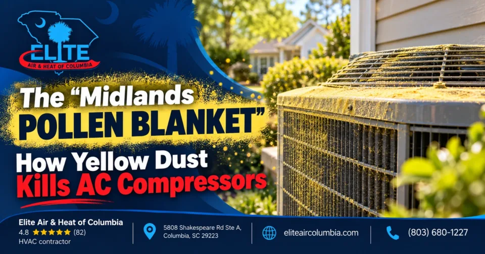 The “Midlands Pollen Blanket”: How Yellow Dust Kills AC Compressors