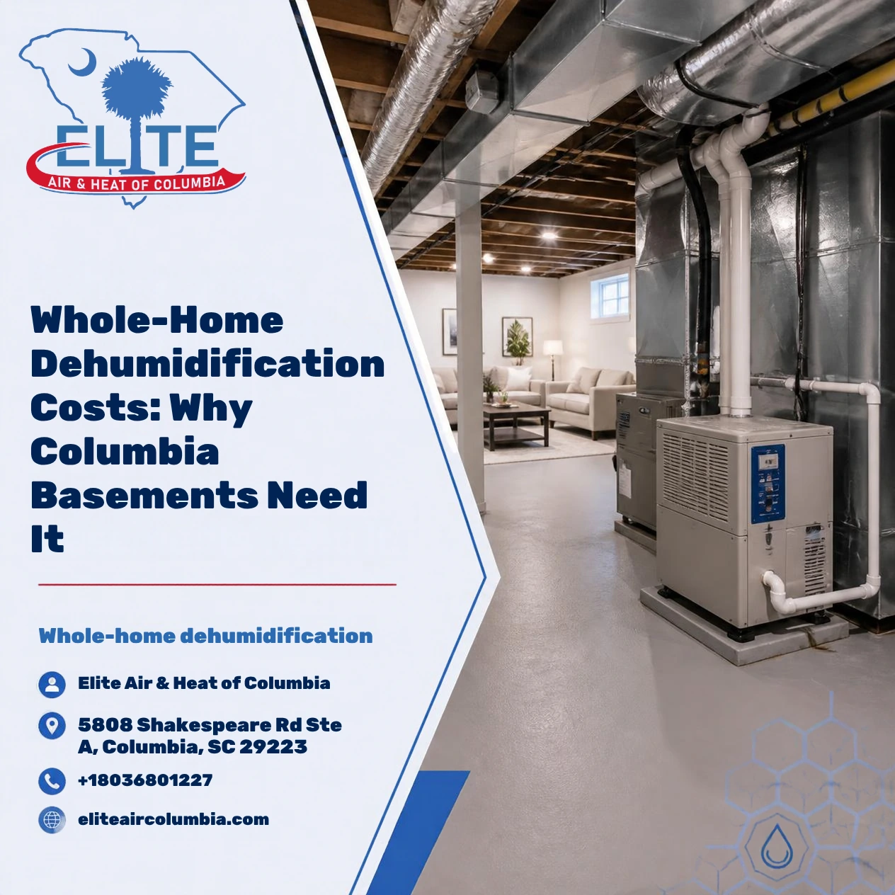 Whole-Home Dehumidification Costs Why Columbia Basements Need It