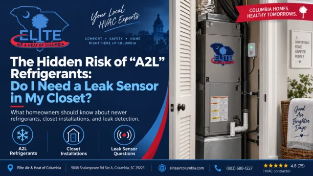 The Hidden Risk of “A2L” Refrigerants: Do I Need a Leak Sensor in My Closet?