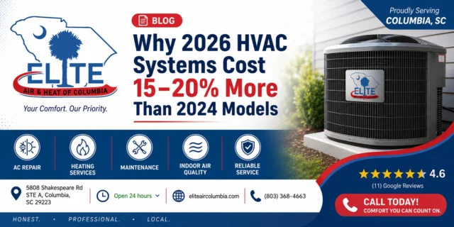 2026 HVAC Costs: Why Prices Are 15-20% Higher Than 2024
