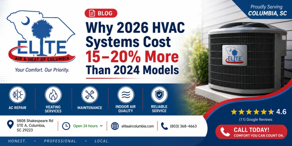 2026 HVAC Costs: Why Prices Are 15-20% Higher Than 2024